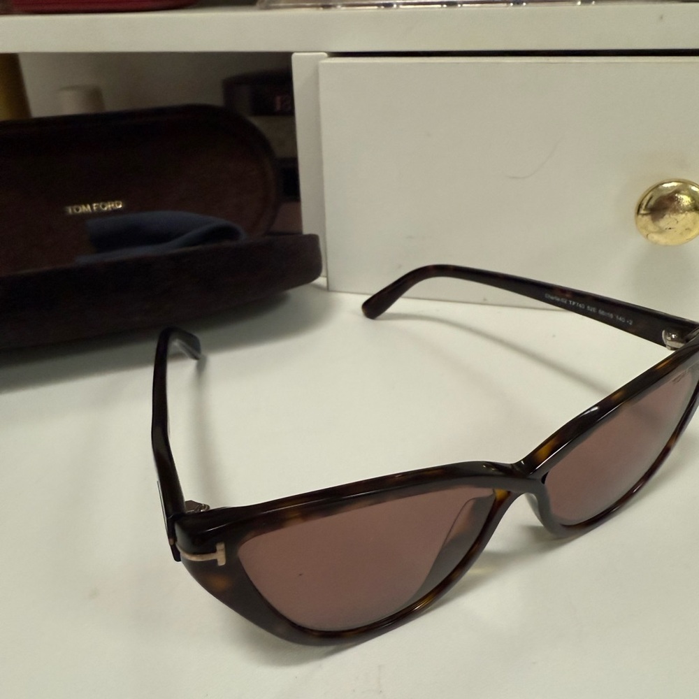 Tom Ford Brown Tortoise Sunglasses